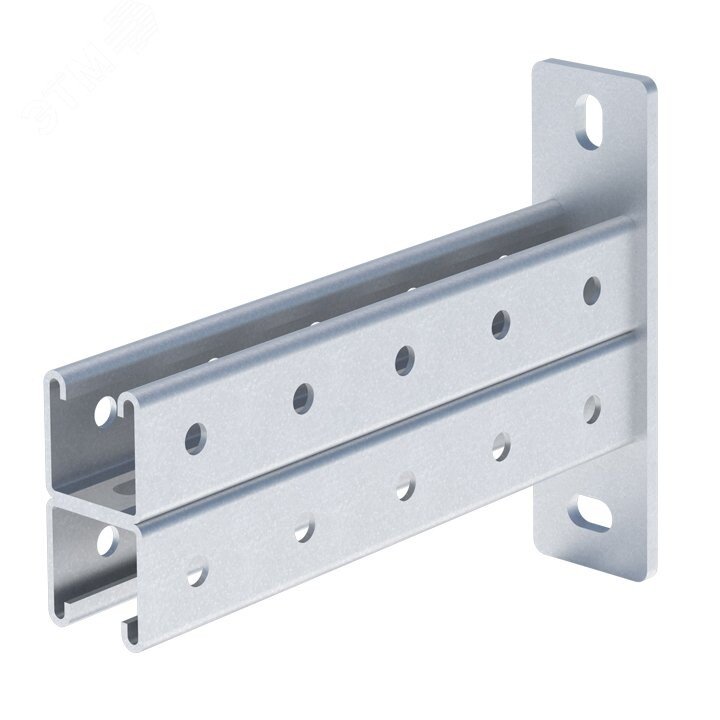 Страт-консоль двойная 41х41мм, осн 700 мм, горячий цинк