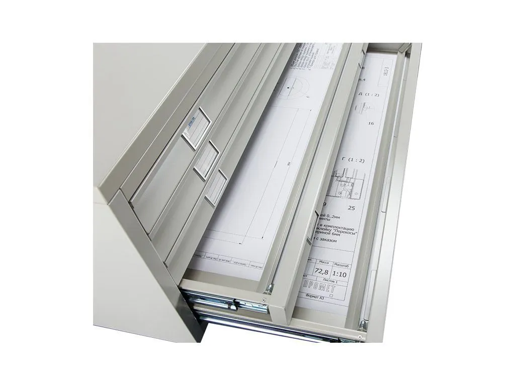 Фото - картотечный шкаф практик a1-05/3 (низ)