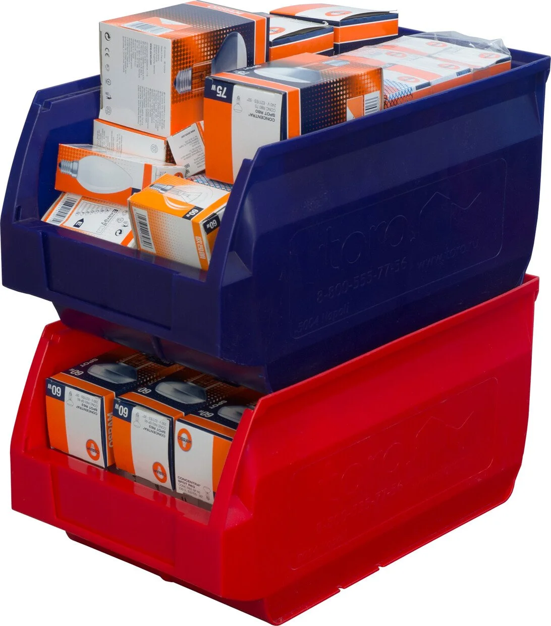 Ящик Napoli 400х230х200 PP черный антистатичный 5004 ESD