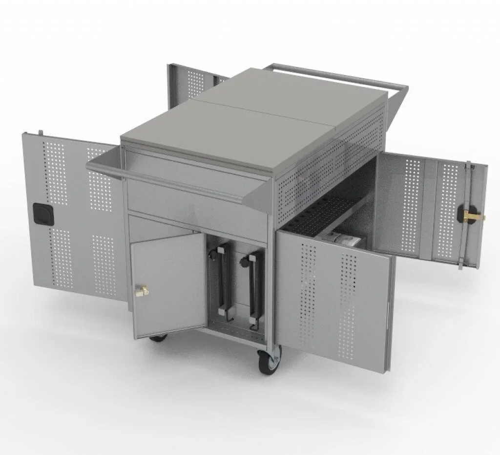 Тележка для хранения и подзарядки ноутбуков НБ-16М