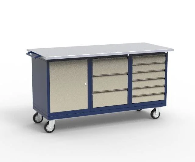 Мобильный слесарный верстак МВ-3Т.01.03.06