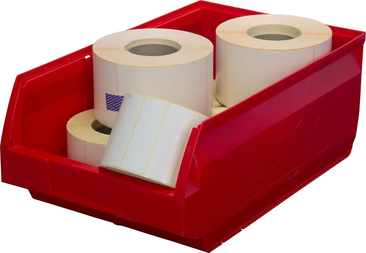 Ящик Palermo 500х310х200 PP черный антистатичный 5005 ESD