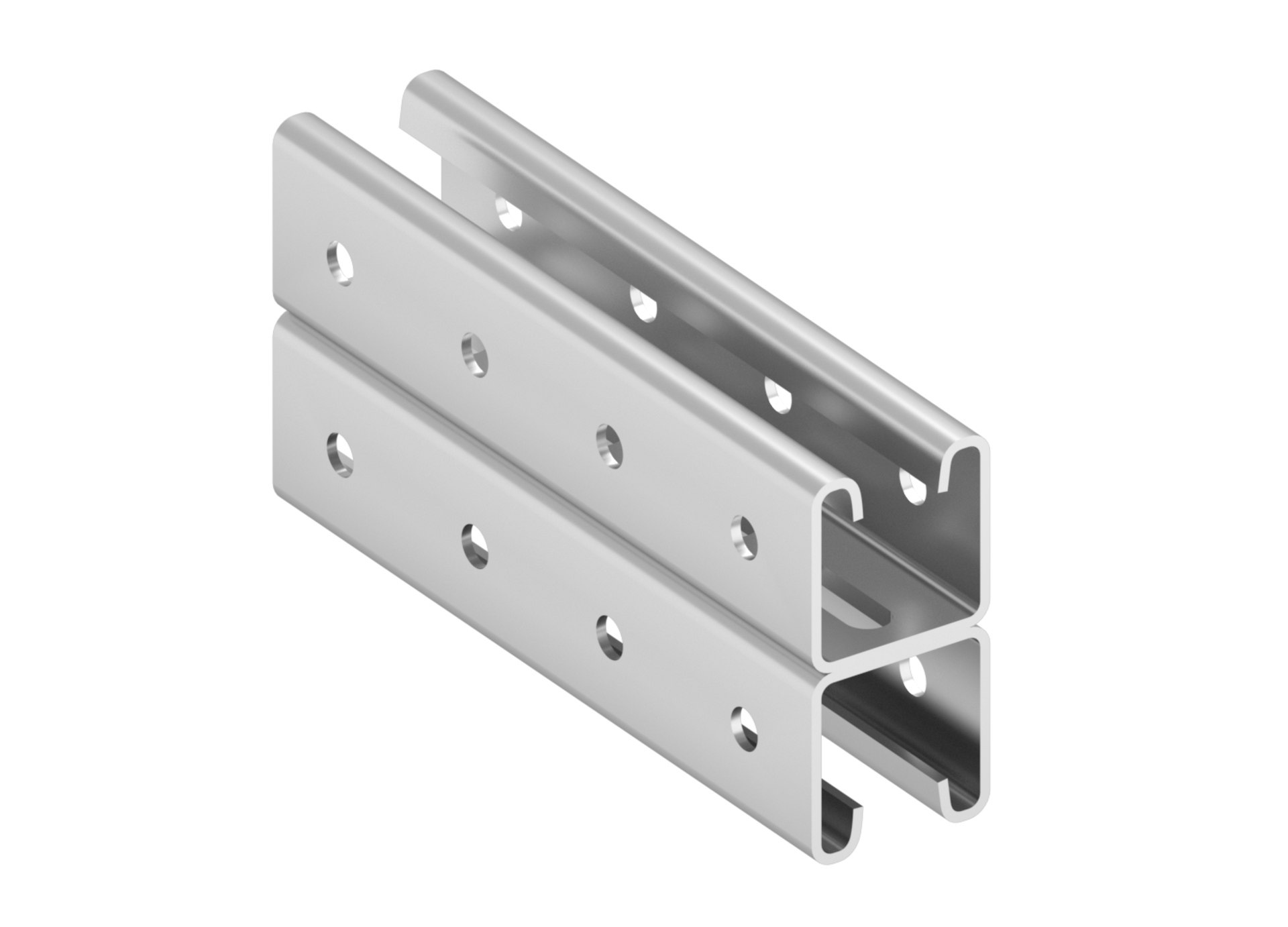 Страт-профиль двойной 41х41х2400 мм, толщина 1,5 мм, сендзимир