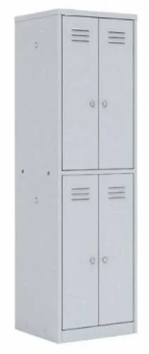 Фото - металлический шкаф для одежды шрм-24-600