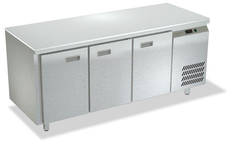 Морозильный стол боковой агрегат столешница полипропилен без борта СПБ/М-522/16-1806 (1835x600x850 мм)