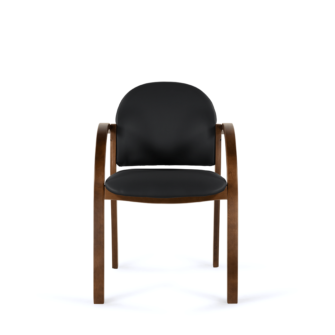 Стул Джуно D8 (темный орех) S-0401 (черный)