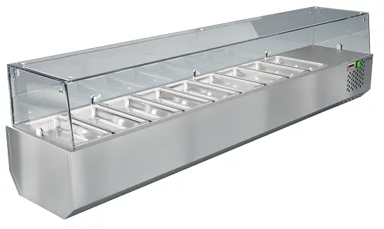 Витрина МВО-130 (1000x385x480 мм)