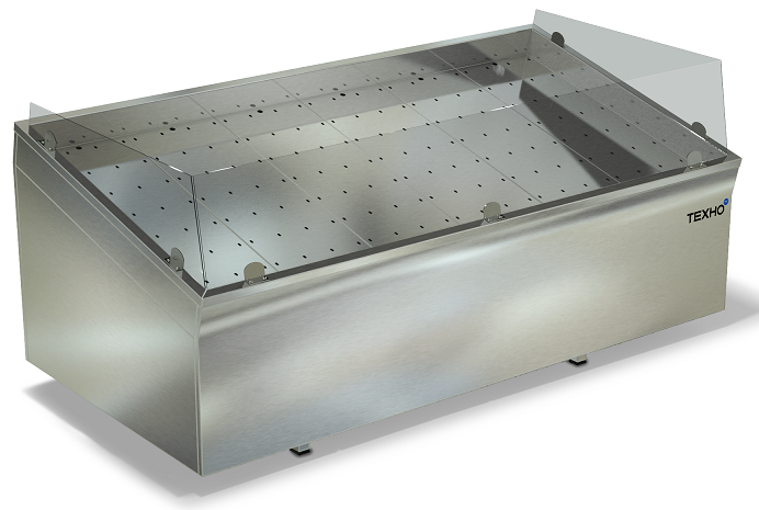 Стол кухонный рыба на льду без агрегата СП-601/1102Ф (1100x1100x1030 мм)