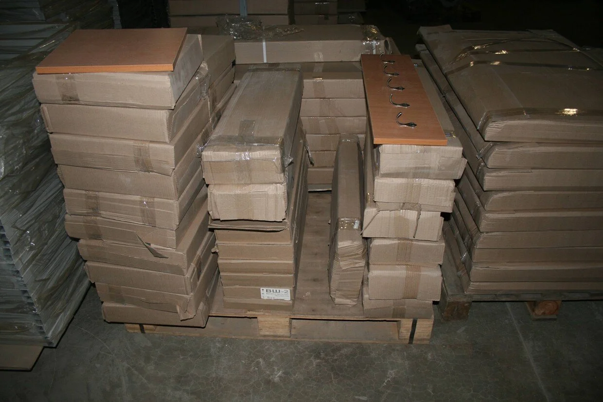 Фото - вешалка настенная с полкой вш-2