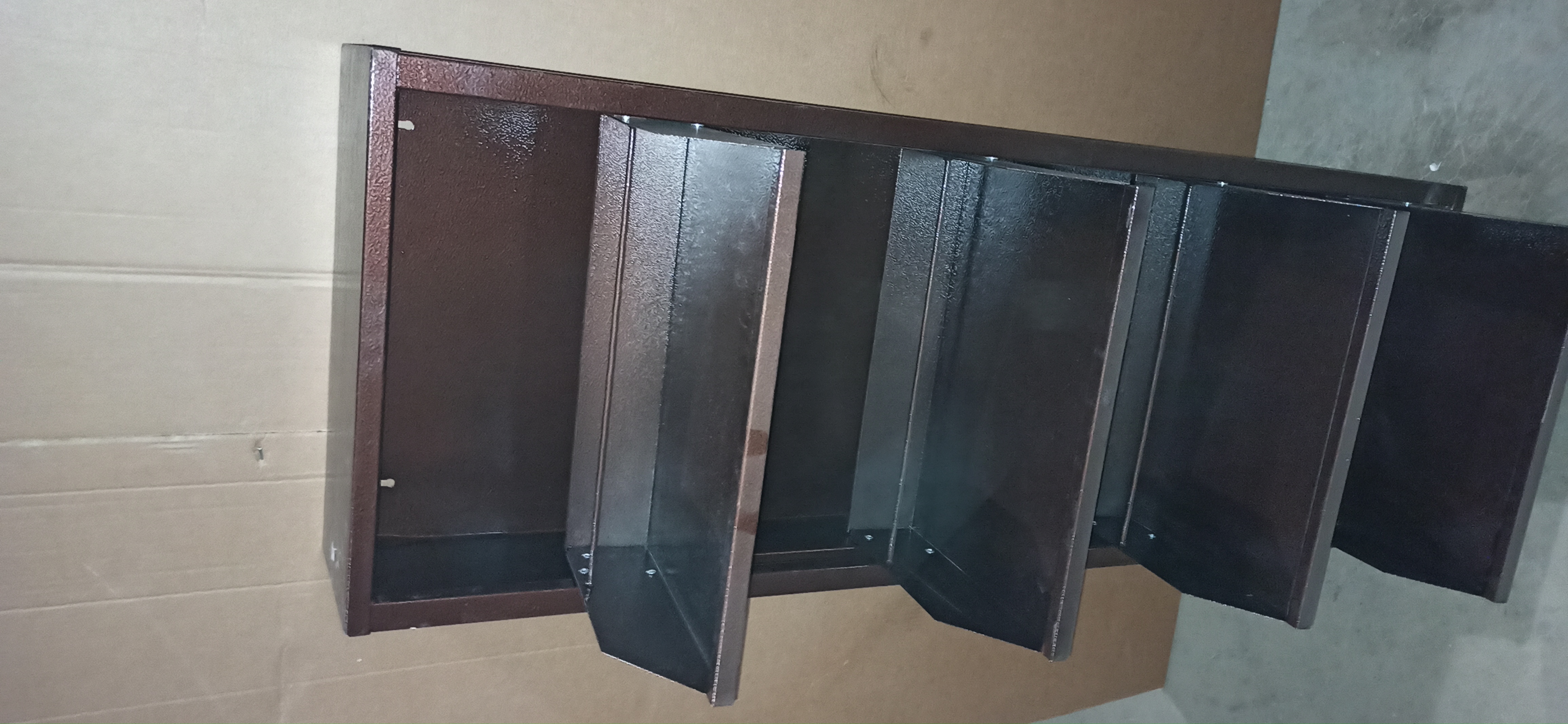 Фото - шкаф металлический для обуви об-4ма, медный антик, уценка